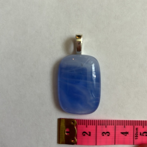 Blue stone pendant for necklace - Picture 4 of 8